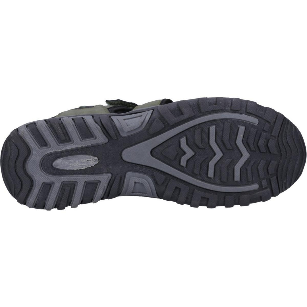 Cotswold Furze Sandals Khaki - is crafted with lightweight recycled uppers, It has a pull toggle fastening for secure fit