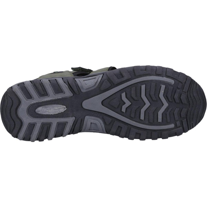 Cotswold Furze Sandals Khaki - is crafted with lightweight recycled uppers, It has a pull toggle fastening for secure fit
