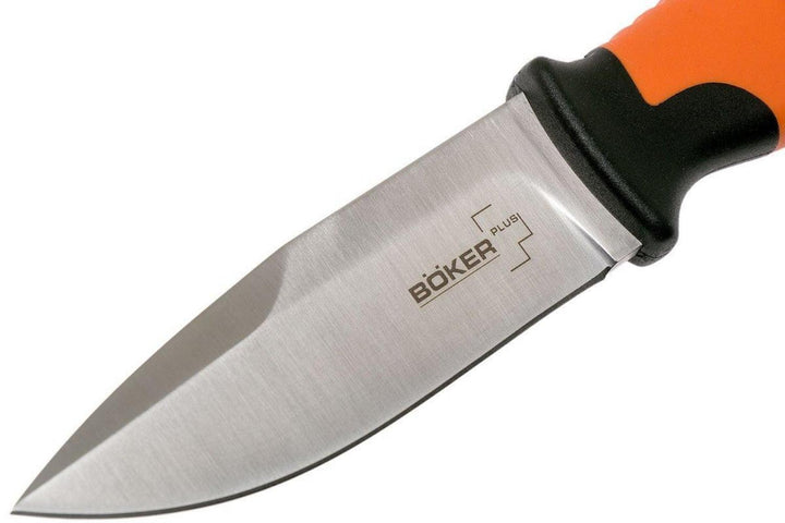 Böker Plus Outdoorsman XL Orange Fixed Blade Knife