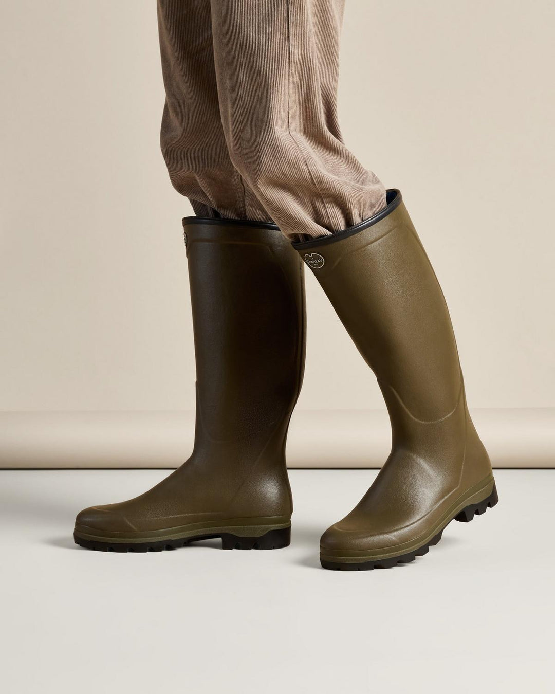 Le Chameau Men's Country Cross Neoprene Lined Wellington Boot