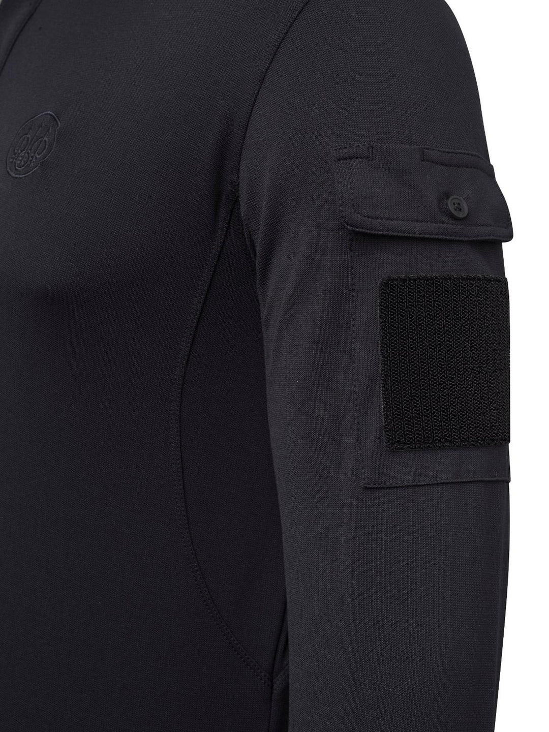 Beretta Miller Polo Long Sleeve Shirt - Black – view 5