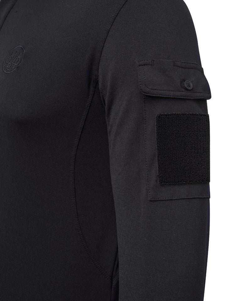 Beretta Miller Polo Long Sleeve Shirt - Black – view 5