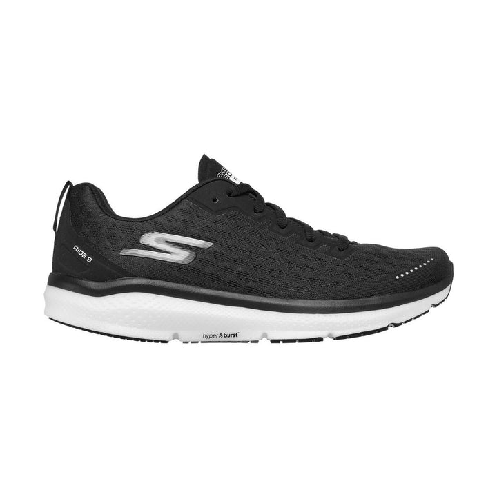 Skechers Performance Go Run Ride 9 Sports Shoes Black/White