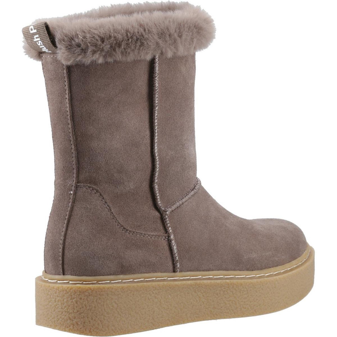 Hush Puppies Becca Mid Boot Taupe