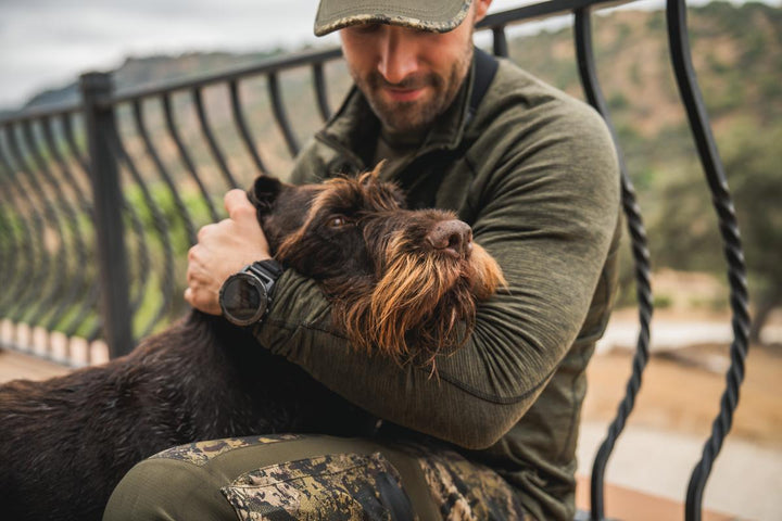 Seeland Peak Half Zip Pine green melange