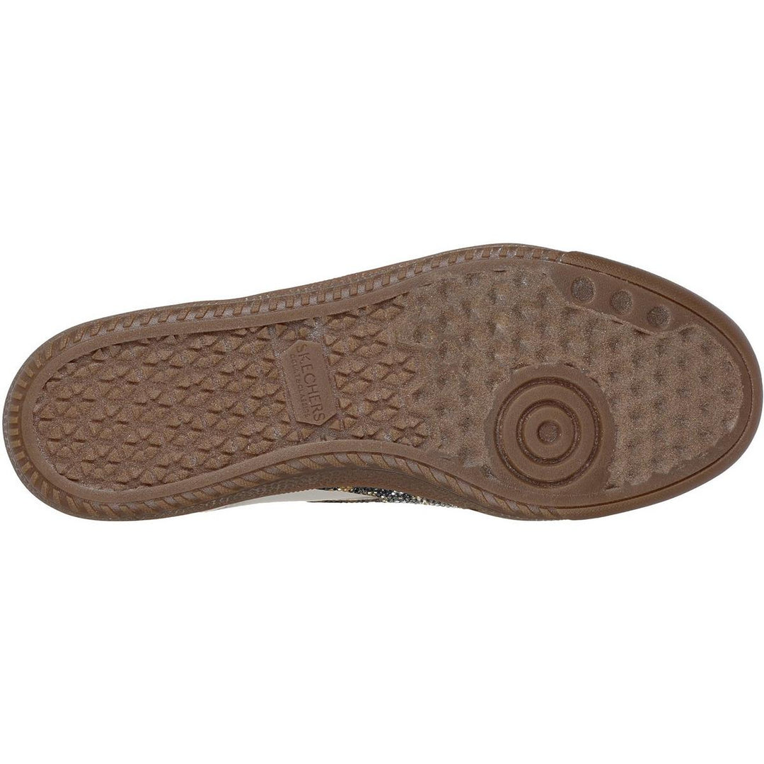 Skechers Hotshot Shimmering Spots Trainer Taupe