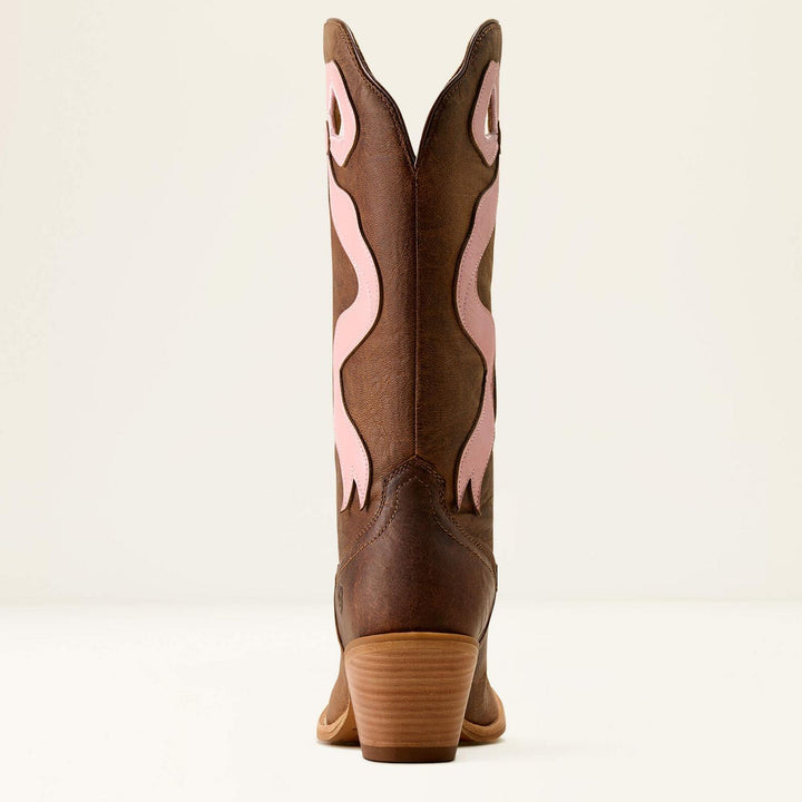 Ariat Ladies Beaux J Toe Wthrd Tn/bby Pack