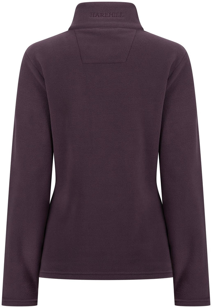 Harehill Ladies Varden Quarter Zip Fleece - Midweight Microfleece – view 8