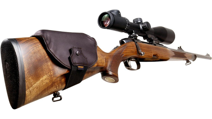 Akah rifle cheek rest, brown