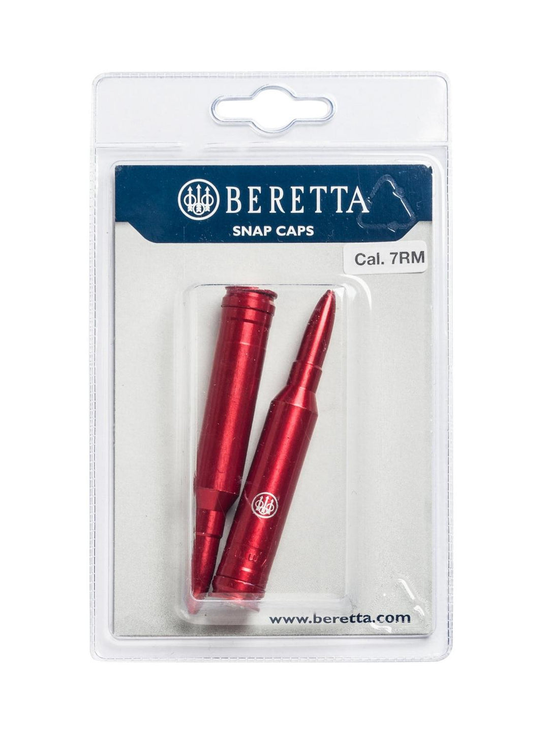 Beretta Rifle Snap Caps 7mm Rem Mag Dummy Rounds – Red (x2) – view 3