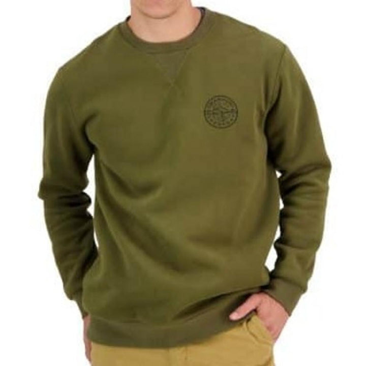 Swanndri Camp Crew Fleece Khaki