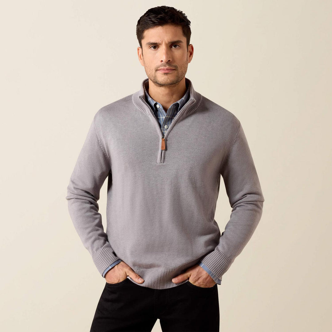 Ariat Mens Carterton 1/4 Zip Sweater – view 3