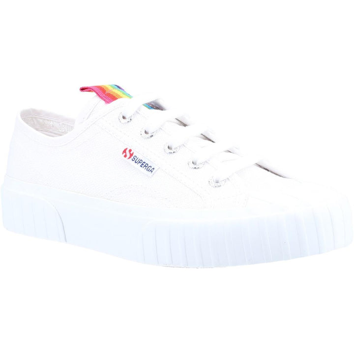 Superga 2630 Stripe Rainbow White/Rainbow