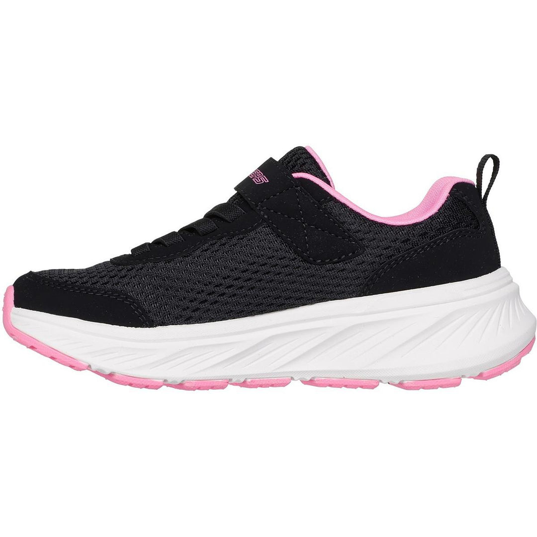 Skechers Edgeride Smooth Journey Trainer Black/Pink