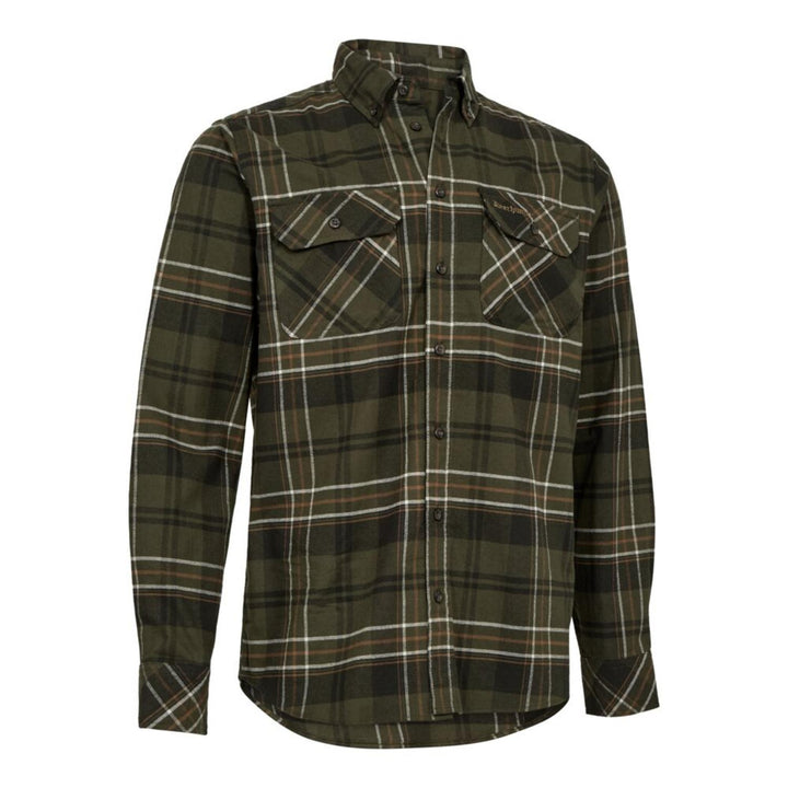 Caleb Shirt Green Check
