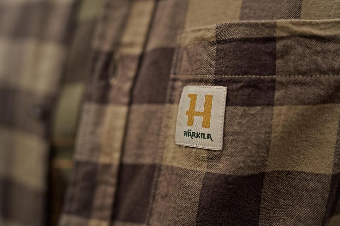 Harkila Härkila Scandinavian L/S shirt Antique Bronze Check