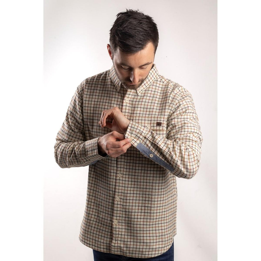 Caterpillar Tattersall Button Down Shirt Multicoloured