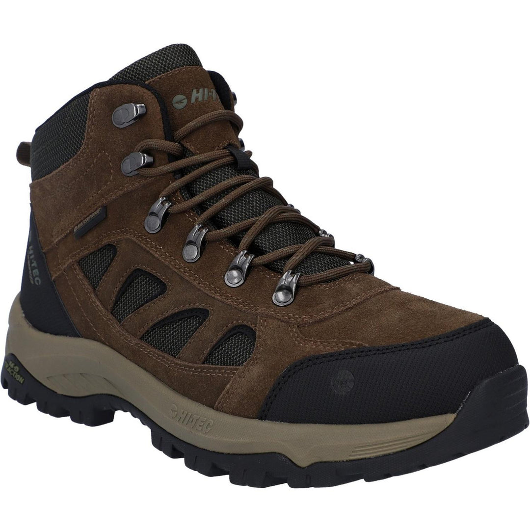 Hi-Tec Bandera Expedition Mid Wide Boots Smokey Brown/Khaki