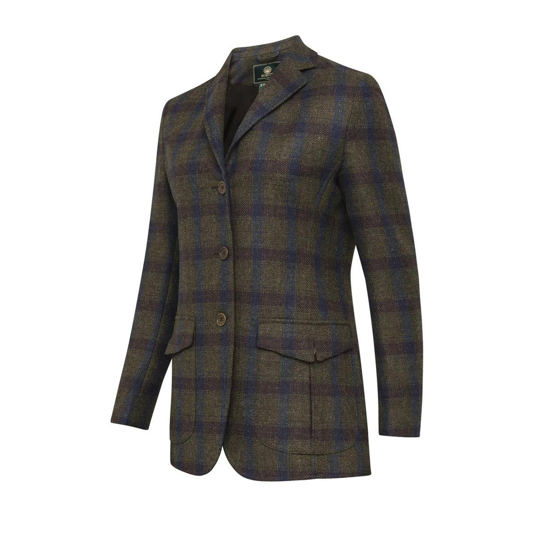 Beretta ST JAMES JACKET W Brown & Dark Blue Check
