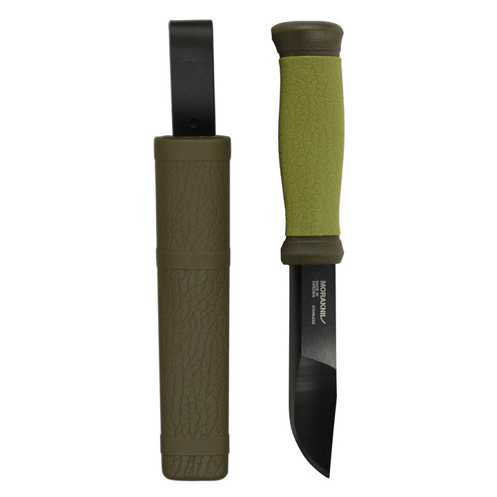 Morakniv Mora 2000 (S) Green Black Edition Knife