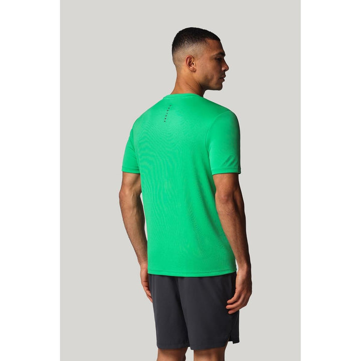 Castore Short Sleeve Tee Shirt JADE GREEN / GUNMETAL – view 2