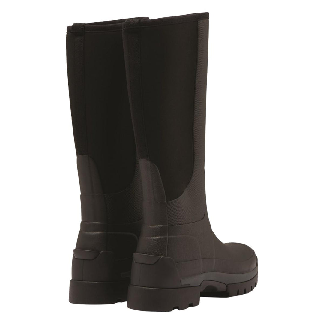 Hunter Balmoral Hybrid Tall Wellingtons Black