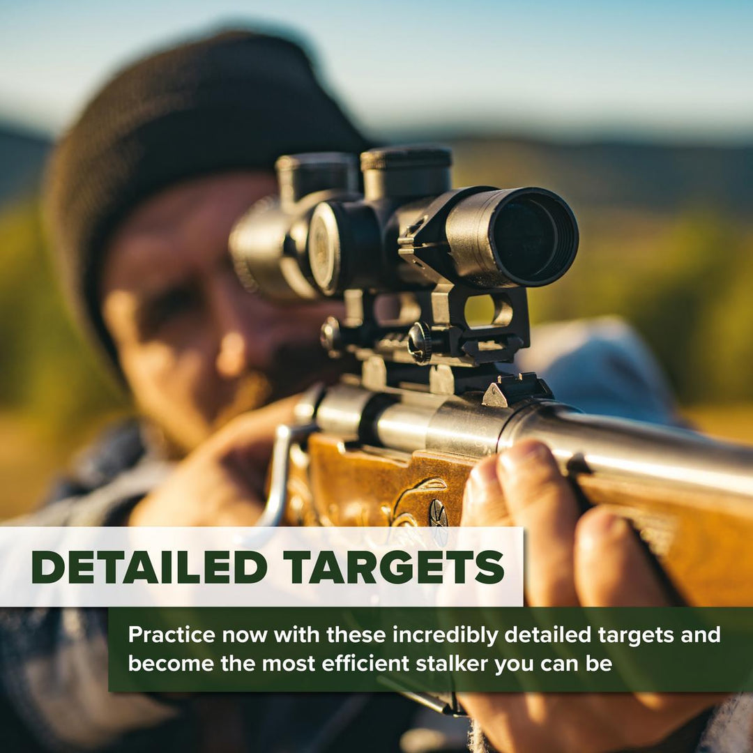 BushWear Muntjac Target Posters (4 pack)