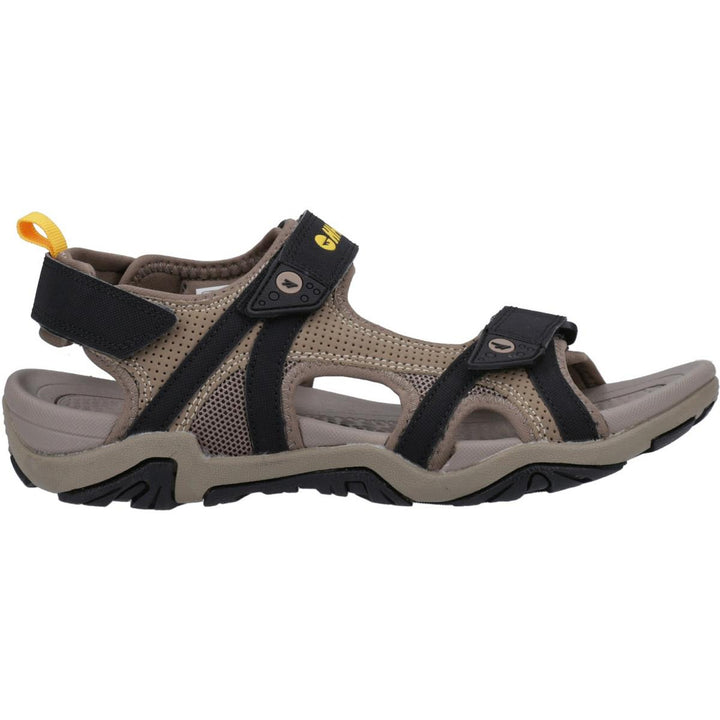 Hi-Tec Crater Sandal Dark Taupe/Light Taupe