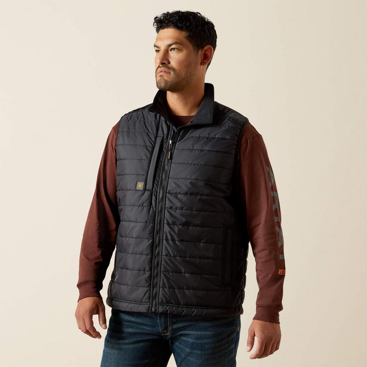 Ariat Mens Rebar Cordura Ripstop Lightweight Insulated Gilet