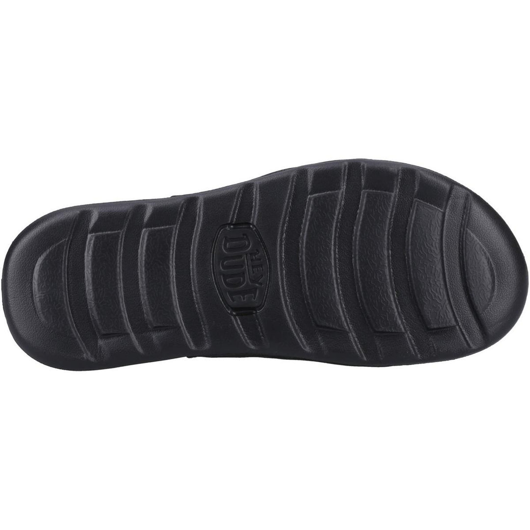 HEYDUDE Shore Slide Classic Sandal Black