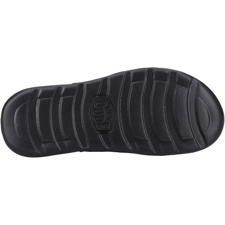 HEYDUDE Shore Slide Classic Sandal Black