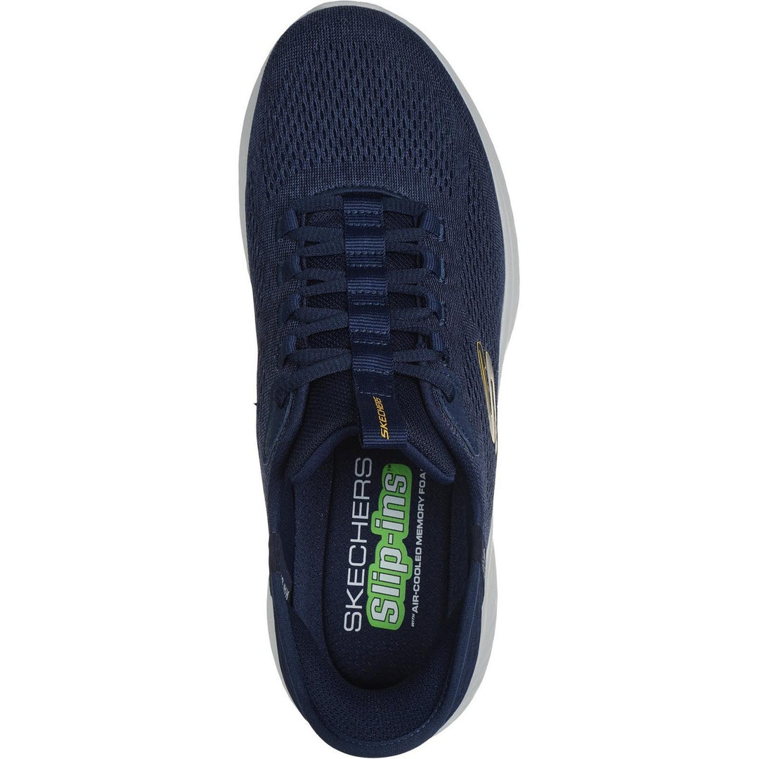 Skech-Lite Pro Primebase Trainers Navy/Yellow