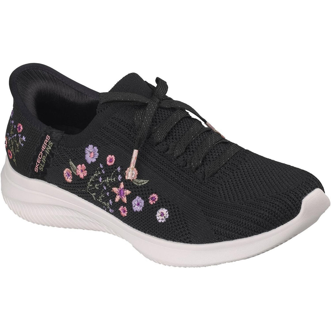 ULTRA FLEX 4.0 SWEET PETALS Black Knit/Multi Trim