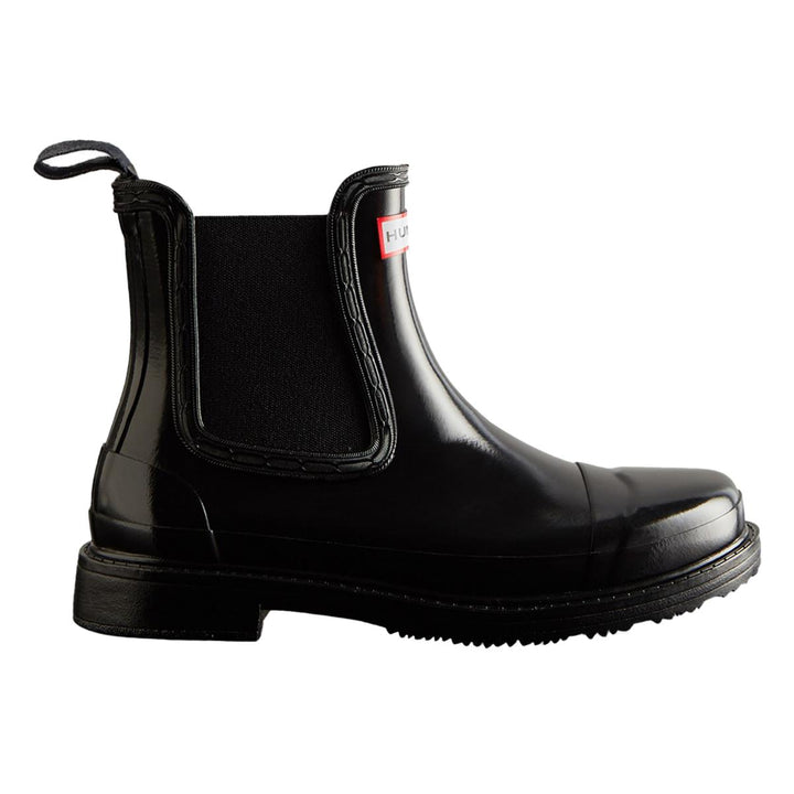 Hunter Commando Gloss Chelsea Boots