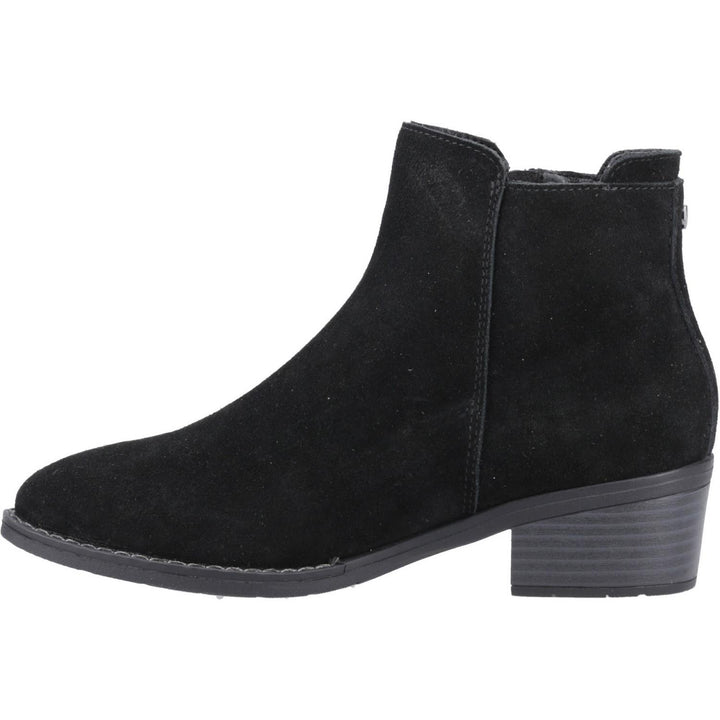 Ingrid Zip Boot Black