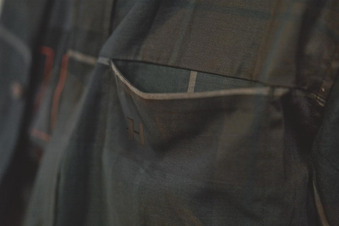 Harkila Akse L/S Shirt Shadow brown check