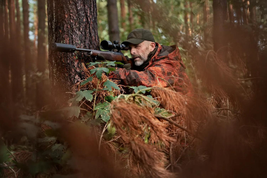 Harkila Forest Hunter GTX Camo Long Jacket in AXIS MSP® Autumn Orange