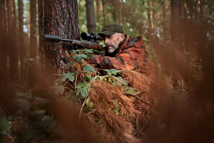 Harkila Forest Hunter GTX Camo Long Jacket in AXIS MSP® Autumn Orange