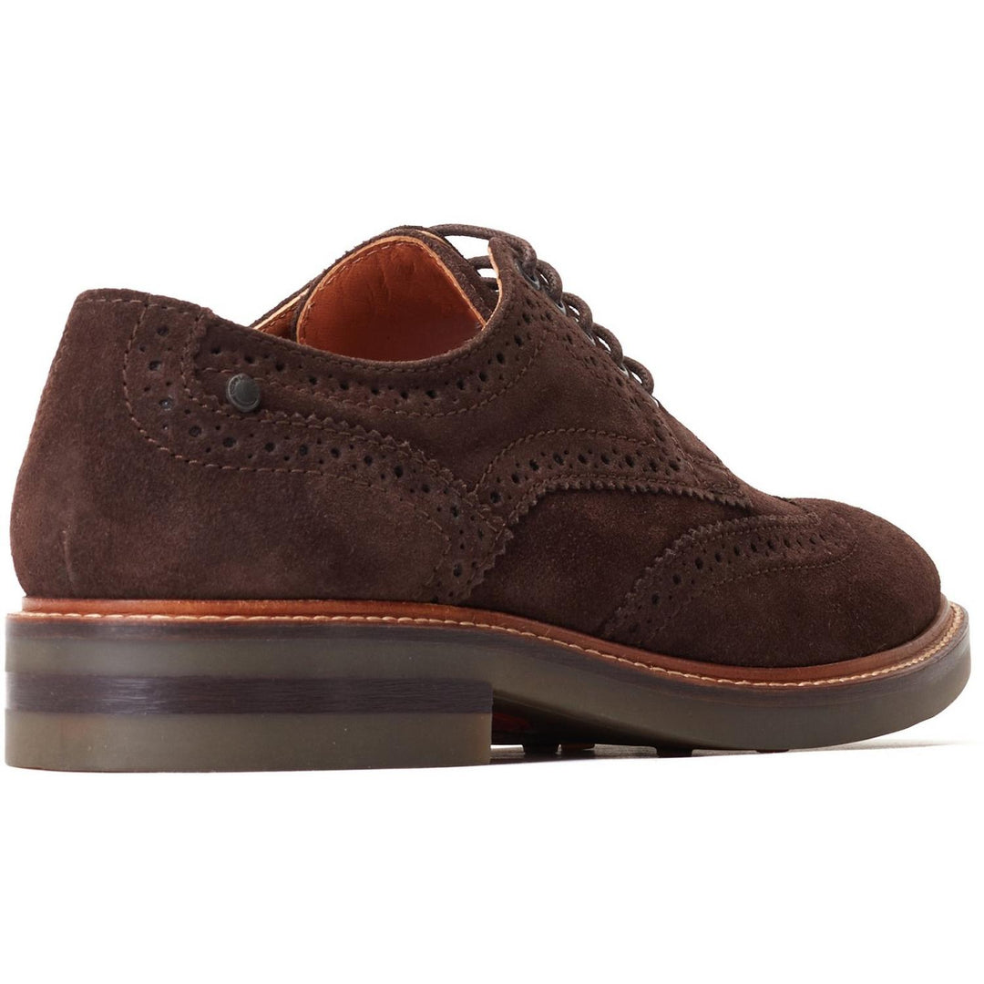 Hatfield Brogue Shoe Burnt Brown