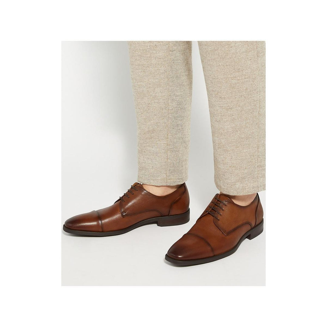 Dune Suffix Classic Shoes Dark Tan