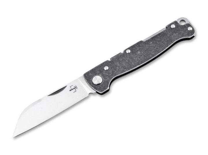 Böker Plus Atlas Backlock Sheepfoot Folding Knife