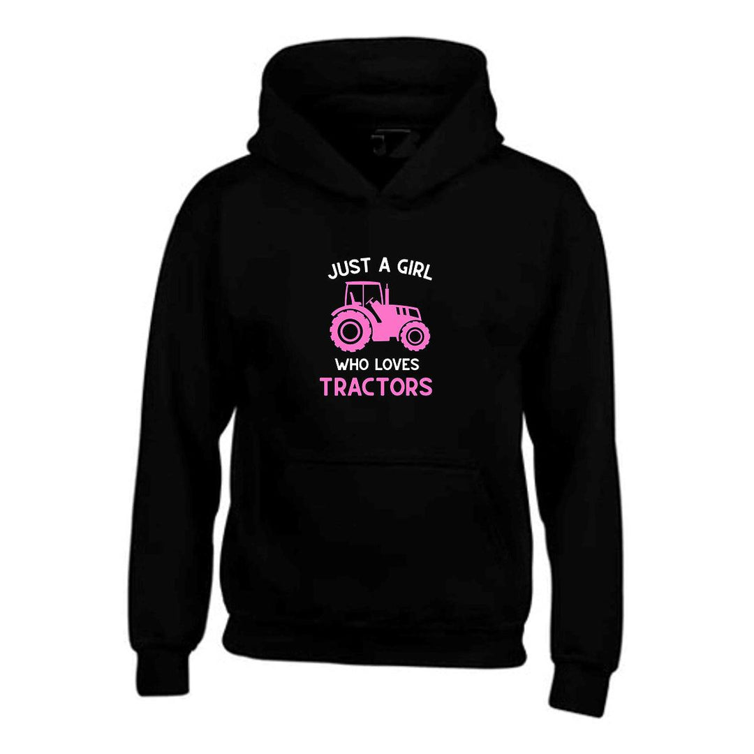 Urban Road Girls Tractor Hoodie - CL007