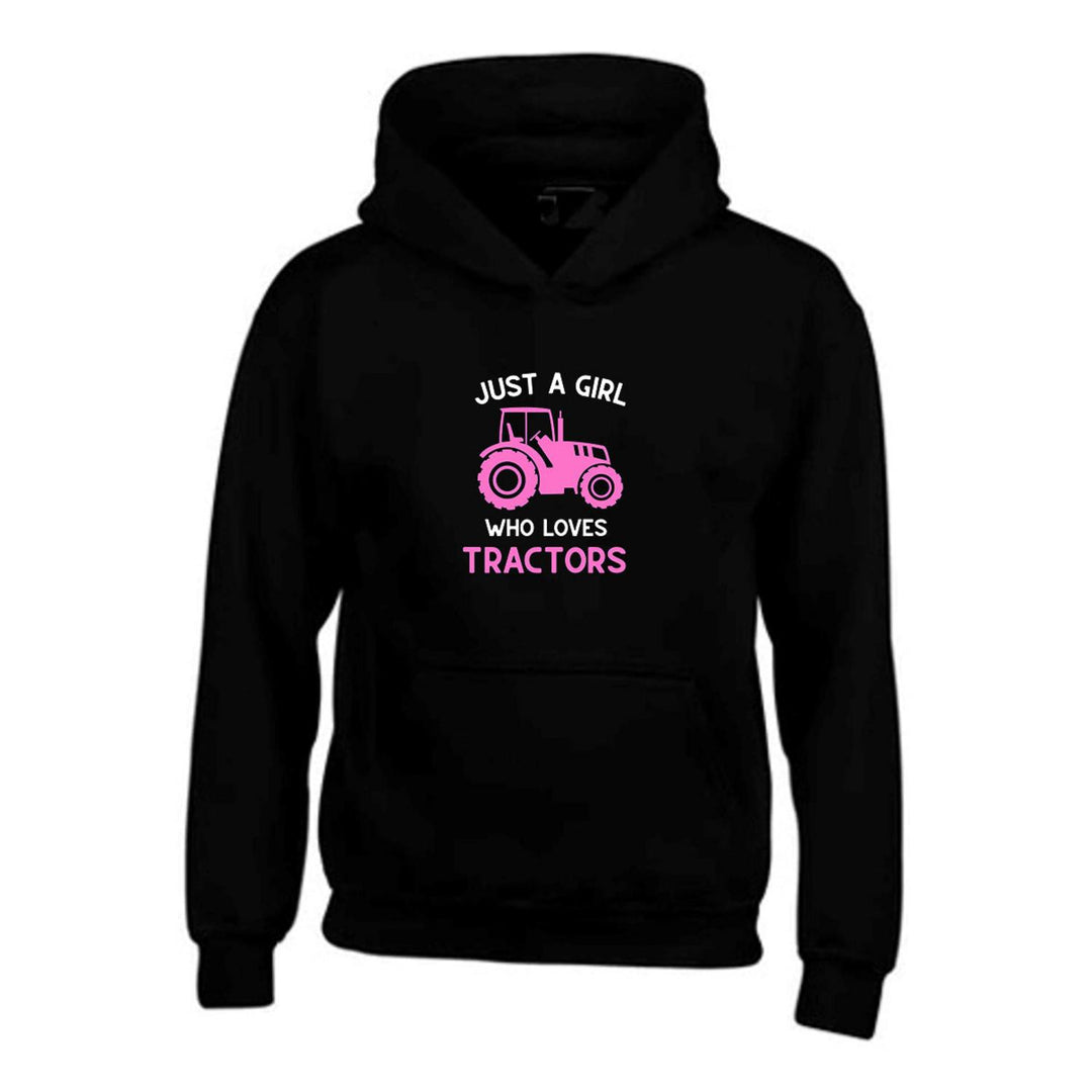 Urban Road Girls Tractor Hoodie - CL007