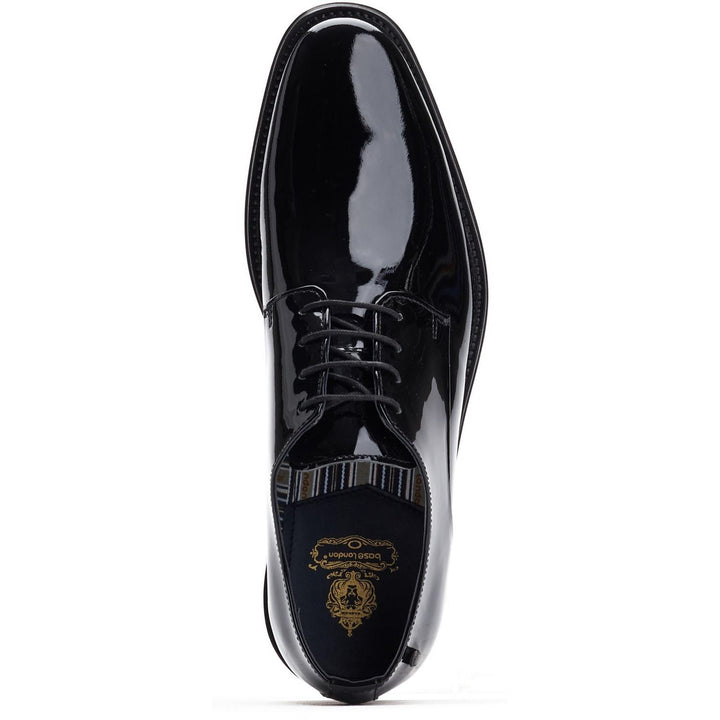 Marley Lace Up Patent Shoe Black