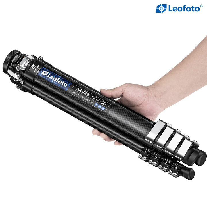 Leofoto Azure AZ-235C Carbon Travel Tripod with LH-30R Head