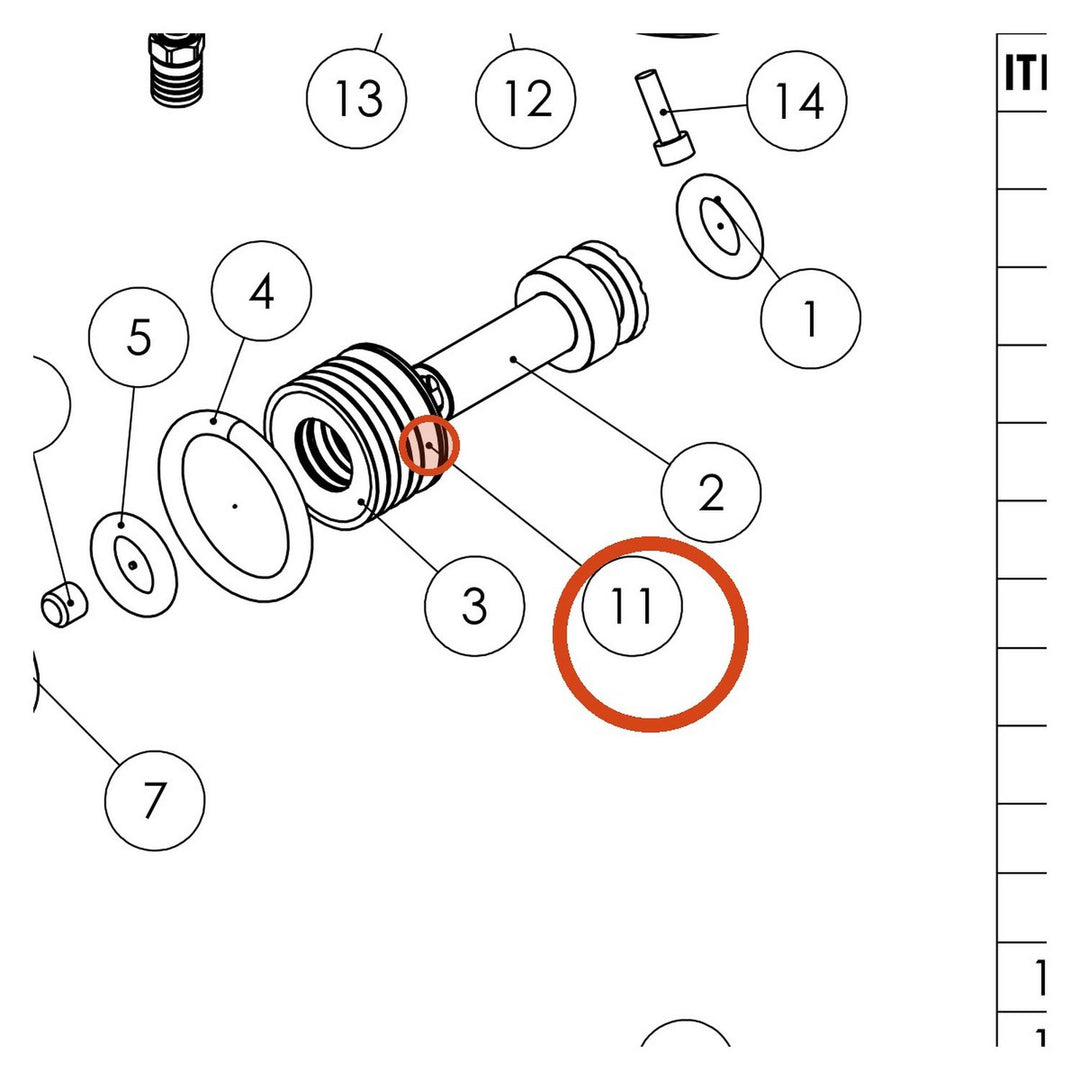 FX Washer Rubber/Steel 1/8 Inch 1511 GunSmith Parts