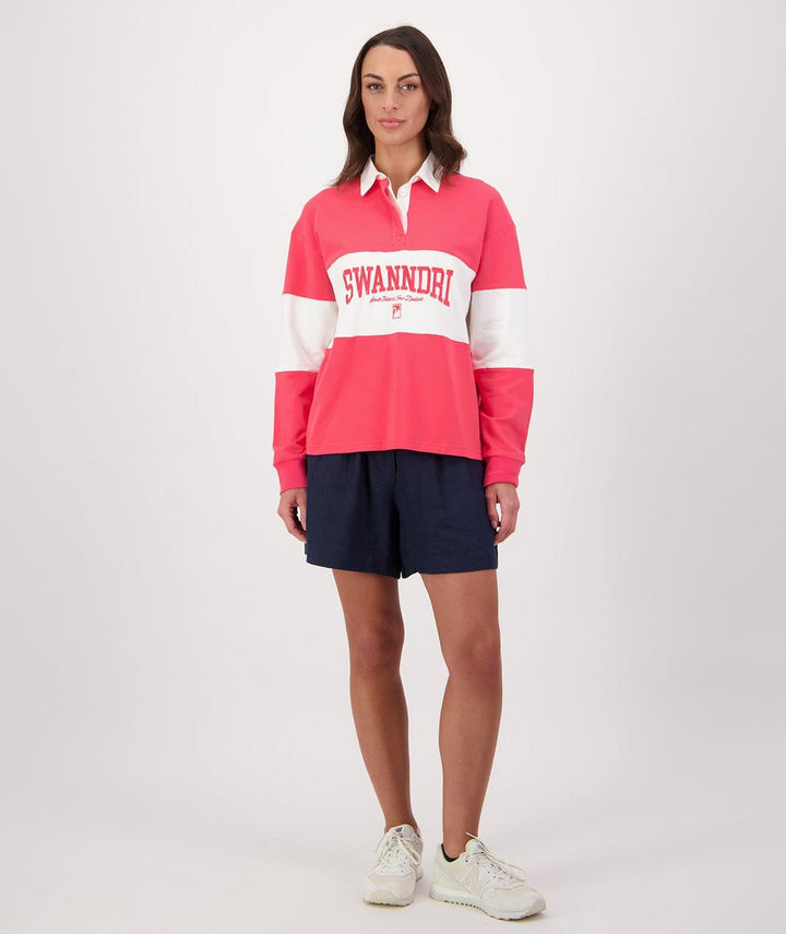 Swanndri Women's Cameron Long Sleeve Rugby Top