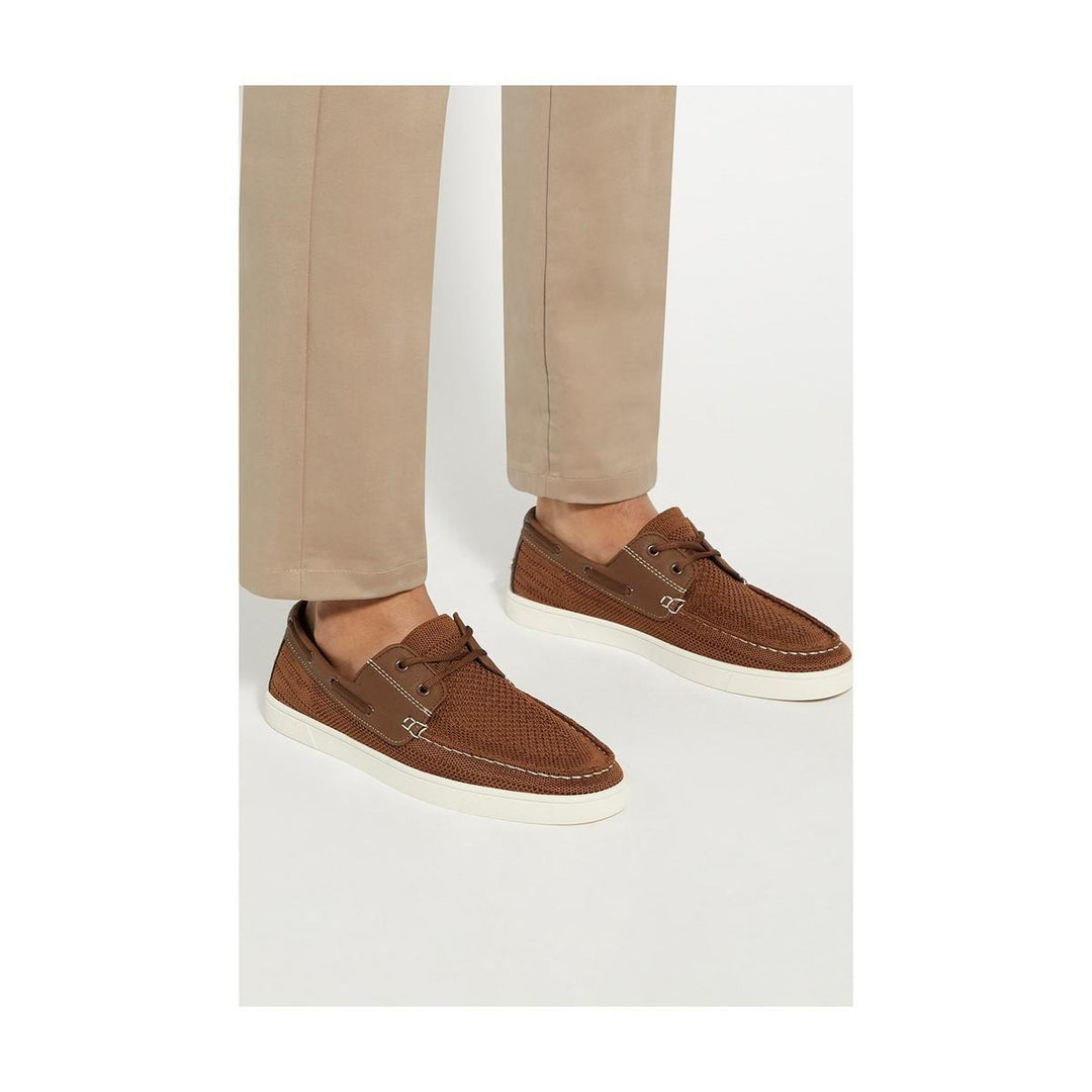 Dune Blaizerss Boat Shoe Tan