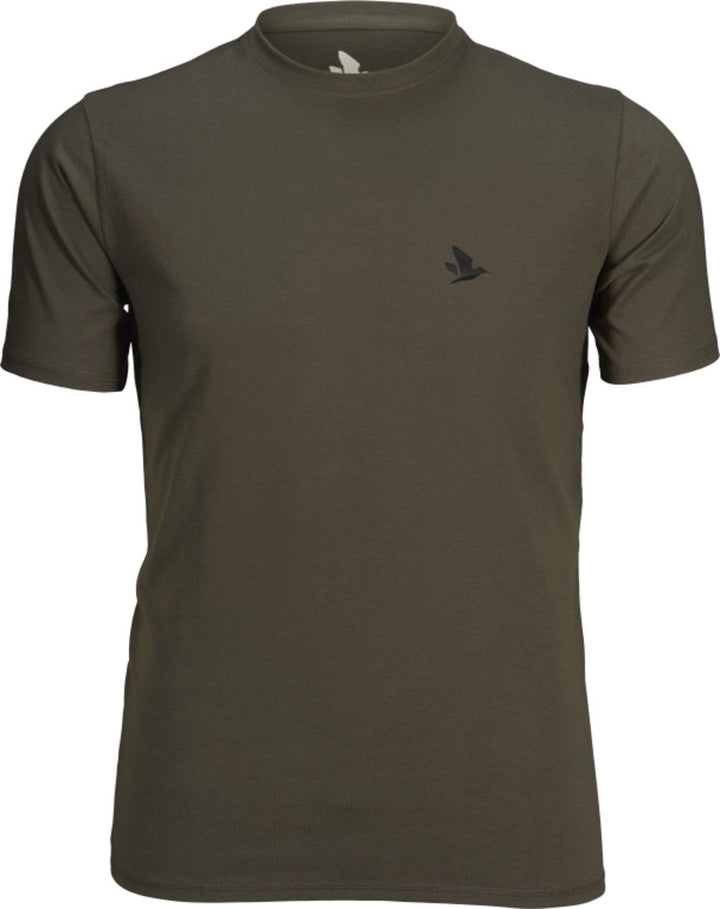 Seeland Outdoor 2-Pack T-Shirt Raven/Pine Green