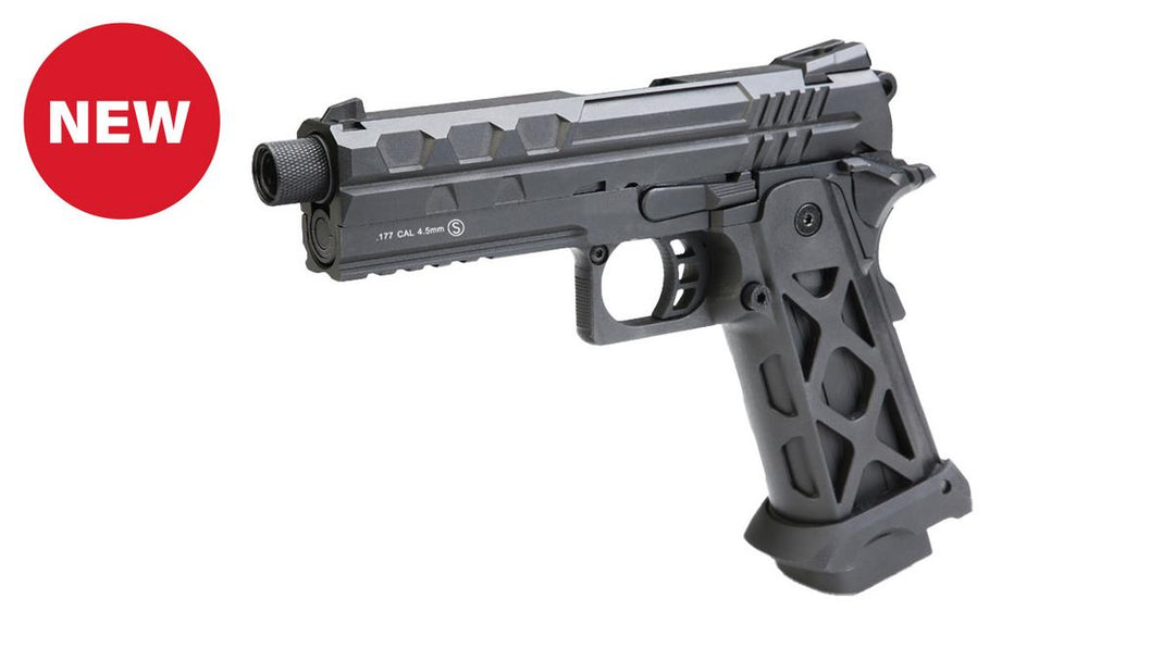 KROWN 21062 KL Tartarus MKII Black BB Pistol